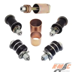 mercedes 501426i('82 '03) a208 (clk) cabriolet/ convertible( set of 4 )rear camber & toe adj. bush kit