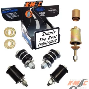 mercedes <ko 205>501926j</ko 205> <br/><kv orange> c209/ a209 ('6/04 '09)<br/>incl. amg</kv orange> . (set of 4) <br/>rear camber & extra toe adj. bush kits (51mm diam. lower arm/ inner)