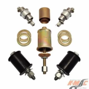 mercedes 502326 1k('15 '23) c63 ('s' coupe), w213 amg, c238amg, c253amg c257amg  ( set of 4 )rear camber & extra toe adj. bush kit