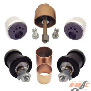 mercedes 506116 4l w176, w245/w246, c117/118, x156 incl. amg ('13 '20). 2.0 deg's pos. or neg. front lower arm inner camber adj. bushes. precise single wrench adjustment. fit without arm removal